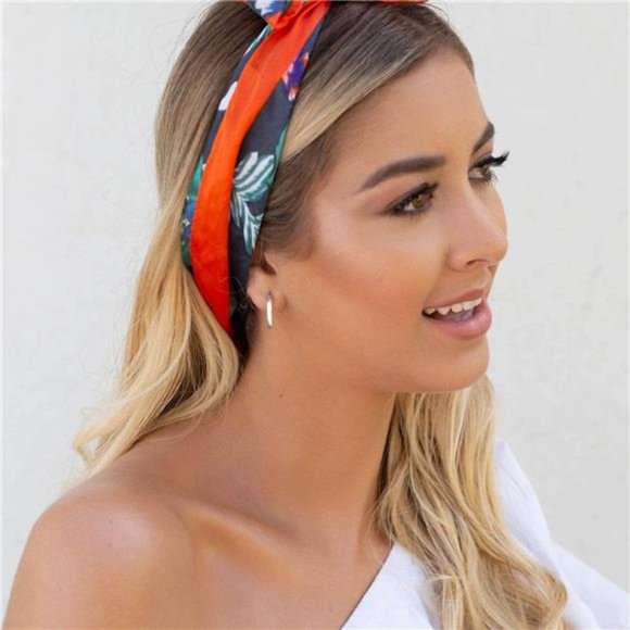 14K Gold Plated Earrings Lightweight Hoops 20mm/30mm Gold Hoop - Picture 6 of 6